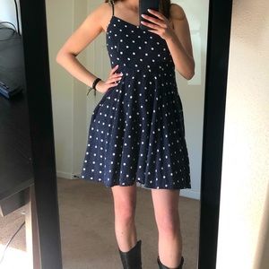 Old Navy Small Navy Blue Sun Dresss
